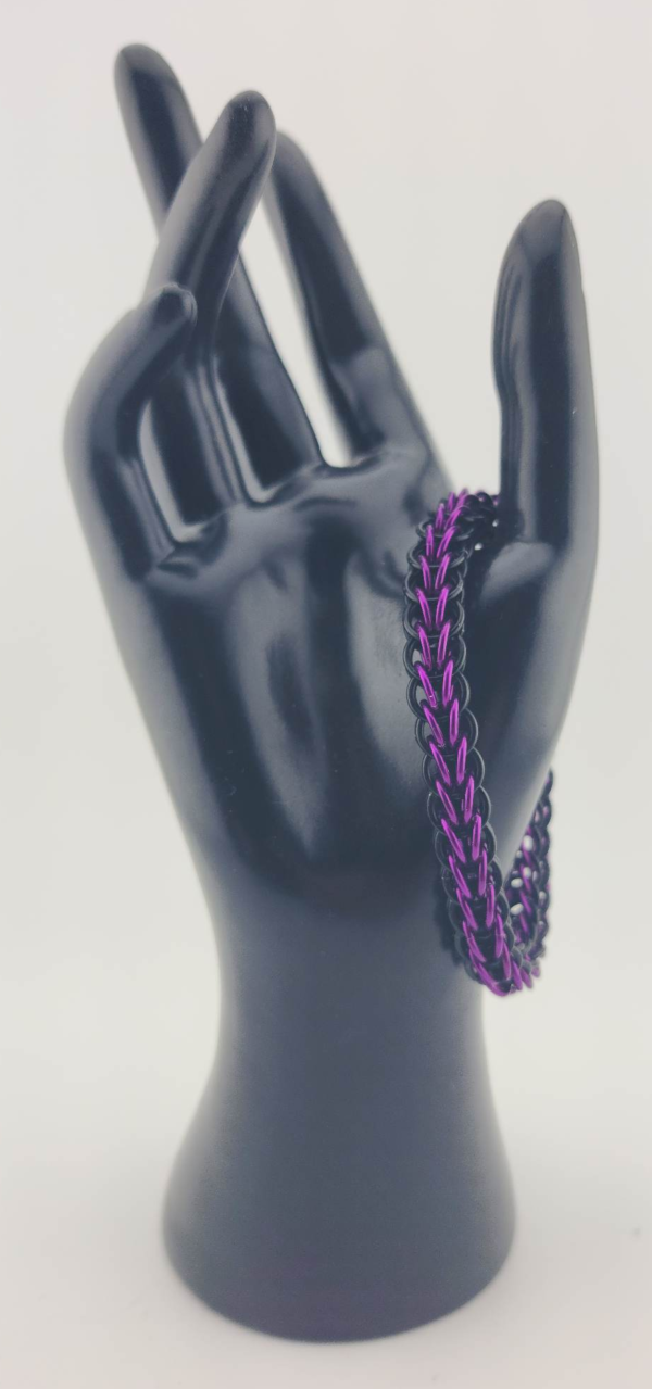 Purple & Black Full Persian 6 in 1 Bracelet