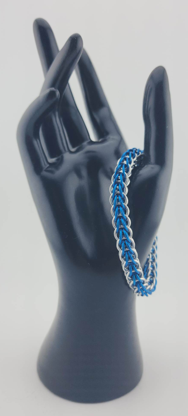 Blue & Silver Full Persian 6 in 1 Bracelet