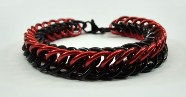Black & Red Half Persian 4 in 1 Bracelet