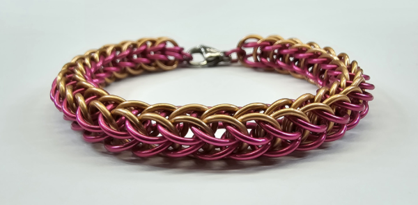 Pink & Copper Full Persian 6 in 1 Bracelet