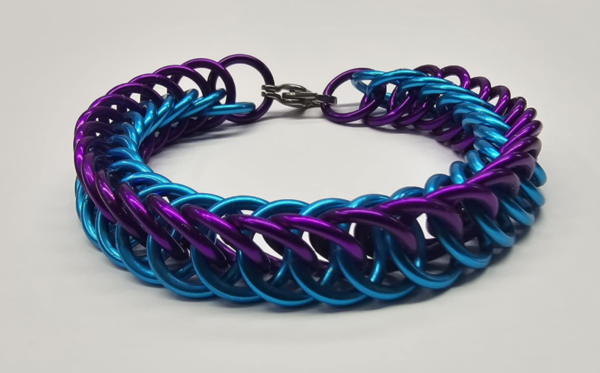 Purple & Turquoise Half Persian 4 in 1 Bracelet