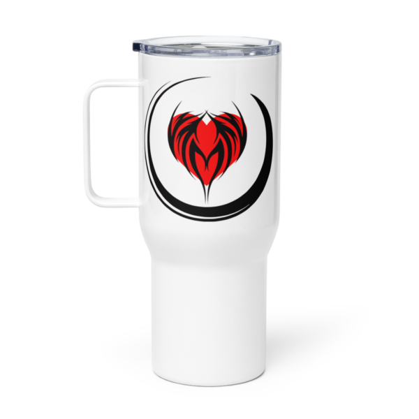 Heart of Orion Jewelry Travel Mug With Handle - Image 2